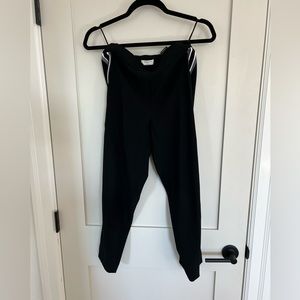 Babaton black columnist pants